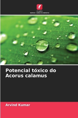 Book cover for Potencial tóxico do Acorus calamus