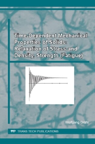 Cover of Relaxation of Stress and Density, Strength (Fatigue)