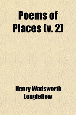 Book cover for Poems of Places (Volume 2)