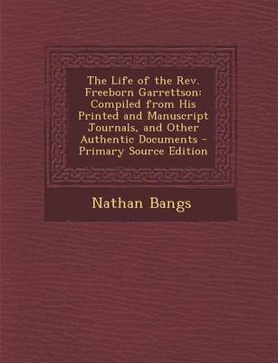 Cover of The Life of the REV. Freeborn Garrettson