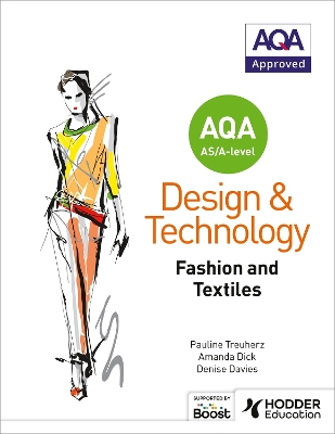 Book cover for AQA AS/A-Level Design and Technology: Fashion and Textiles