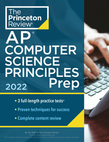 Cover of Princeton Review AP Computer Science Principles Prep, 2022