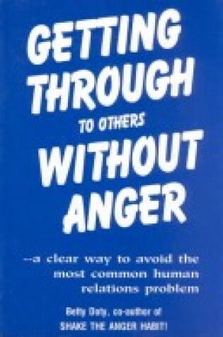 Cover of Getting through without Anger