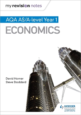 Book cover for AQA AS Economics