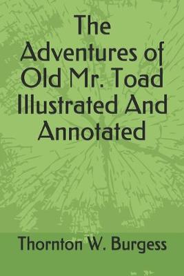 Book cover for The Adventures of Old Mr. Toad Illustrated And Annotated