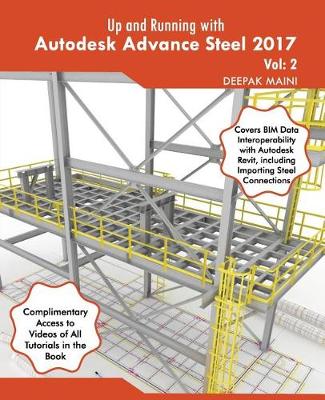 Book cover for Up and Running with Autodesk Advance Steel 2017