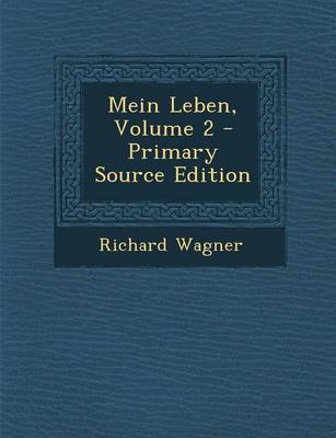 Book cover for Mein Leben, Volume 2