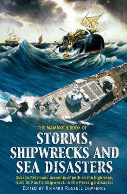 Book cover for The Mammoth Book of Shipwrecks and Sea Disasters