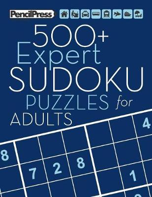 Book cover for 500+ Expert Sudoku Puzzles for Adults