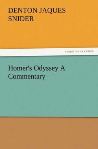 Cover of Homer's Odyssey A Commentary