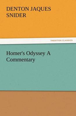 Book cover for Homer's Odyssey A Commentary