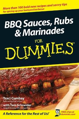 Book cover for BBQ Sauces, Rubs and Marinades For Dummies