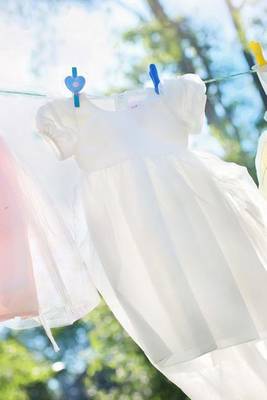 Book cover for Little Girls Dresses on a Clothesline