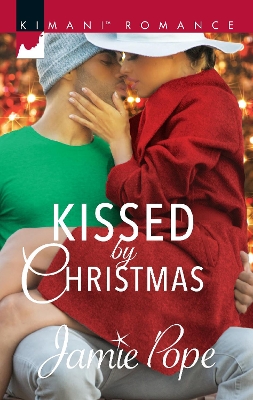 Book cover for Kissed By Christmas