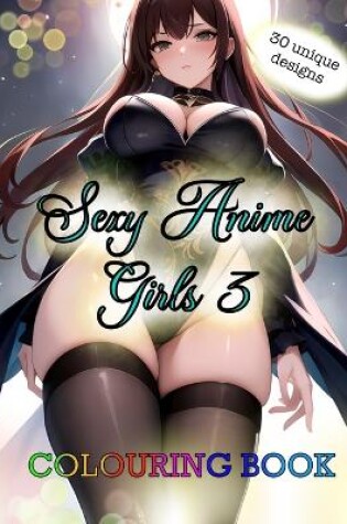 Cover of Sexy Anime Girls coloring book