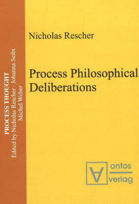 Cover of Process Philosophical Deliberations