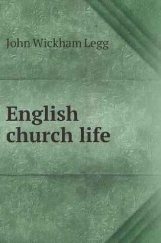 Cover of English Church Life