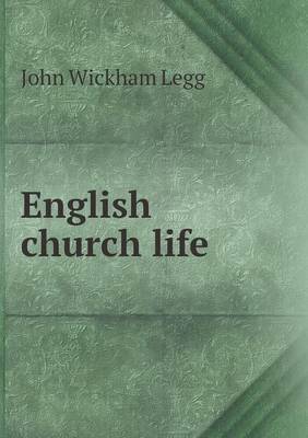 Book cover for English Church Life