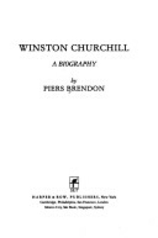 Cover of Winston Churchill