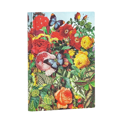 Book cover for Butterfly Garden Mini Unlined Softcover Flexi Journal