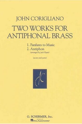 Cover of Two Works for Antiphonal Brass