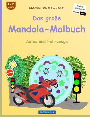 Book cover for BROCKHAUSEN Malbuch Bd. 21 - Das grosse Mandala-Malbuch