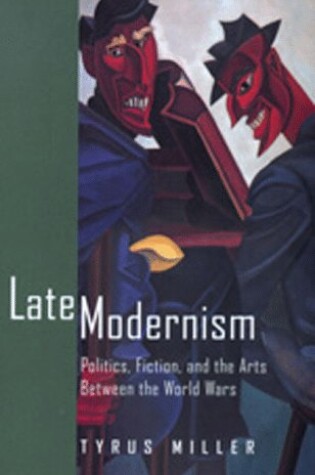 Cover of Late Modernism