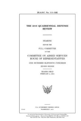 Book cover for The 2010 Quadrennial Defense Review