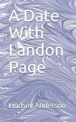 Book cover for A Date With Landon Page