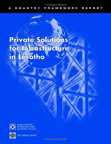 Book cover for Private Solutions for Infrastructure in Lesotho