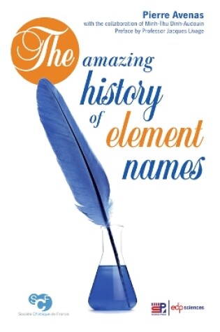 Cover of The amazing history of element names