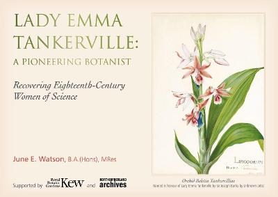 Book cover for Lady Emma Tankerville: A Pioneering Botanist