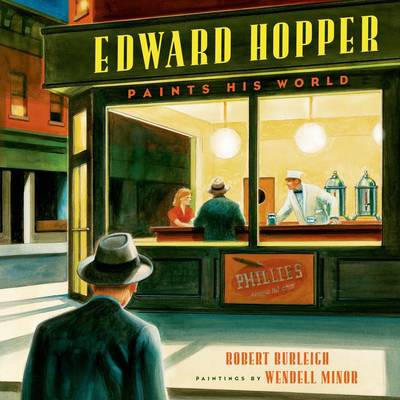 Book cover for Edward Hopper Paints His World