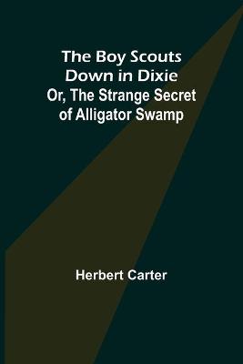 Cover of The Boy Scouts Down in Dixie; or, The Strange Secret of Alligator Swamp