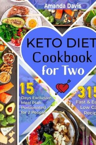 Cover of Keto Diet Cookbook for Two