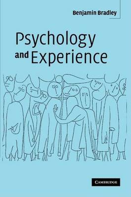 Book cover for Psychology and Experience