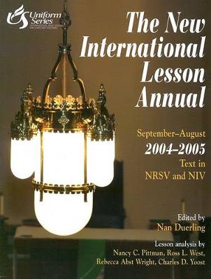 Book cover for The New International Lesson Annual, 2004-2005