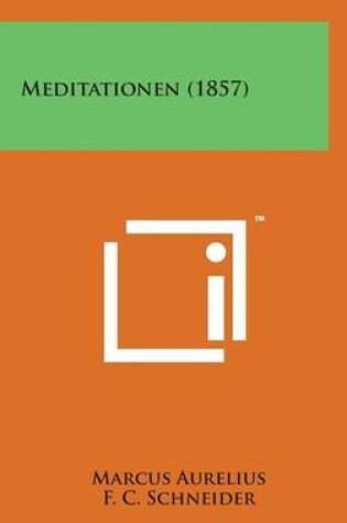 Cover of Meditationen (1857)