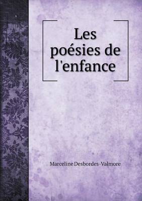 Book cover for Les poésies de l'enfance