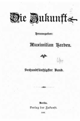 Cover of Die Zukunft