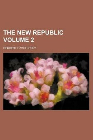 Cover of The New Republic Volume 2