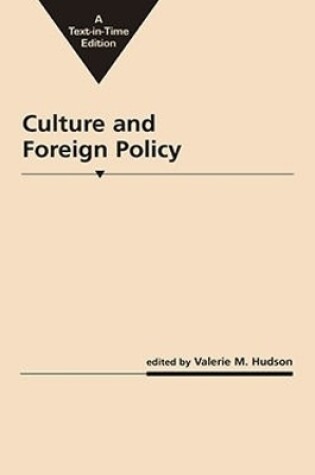 Cover of Culture & Foreign Policy