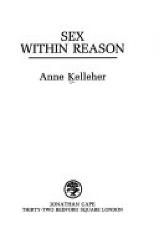 Cover of Sex within Reason