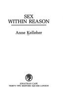 Book cover for Sex within Reason