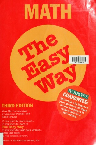 Cover of Math the Easy Way