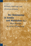 Book cover for Der Kommentar in Antike und Mittelalter, Bd. 2