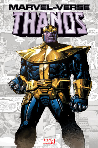 Book cover for Marvel-Verse: Thanos