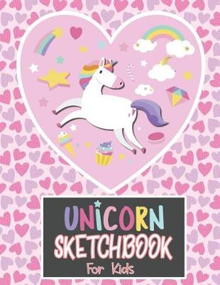 Book cover for Unicorn Sketchbook for Kids