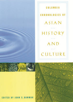 Book cover for Columbia Chronologies of Asian History and Culture