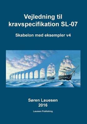 Book cover for Vejledning til kravspecifikation SL-07